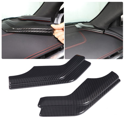 Carbon Fiber ABS Interior Full Decor Cover Trim Kit For Corvette C8 2020-2025 - Styles 6-10 31