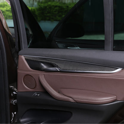 Real Carbon Fiber Full Interior Set Cover Trim Kit For BMW X5 F15 2014-18 US 23