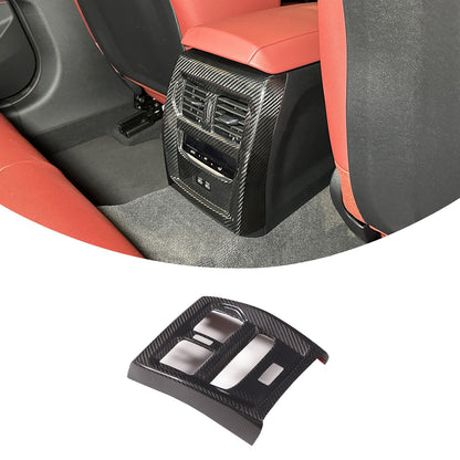 Real Carbon Fiber Rear Air Vent Frame Trim For BMW 4 Series G22/G23/G26 2020+ 17