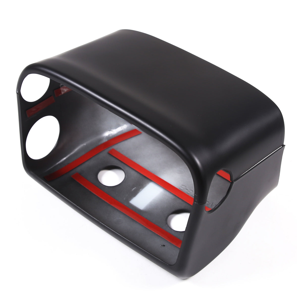 Matte Black ABS Steering Wheel Base Trim Cover For Jaguar F-TYPE 2013-2024 7