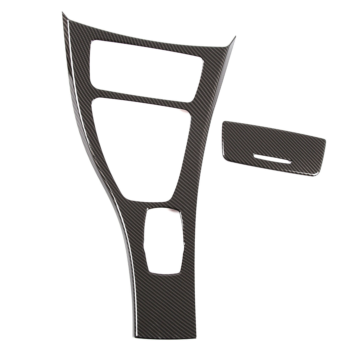 ABS Carbon Fiber Console Gear Shift Panel Trim For BMW 3-Series E90 08-12 US 4