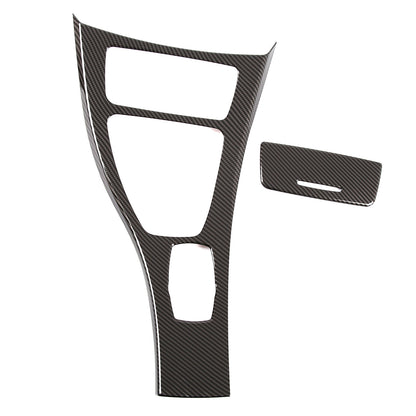 ABS Carbon Fiber Console Gear Shift Panel Trim For BMW 3-Series E90 08-12 US 4