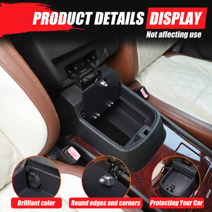Alloy Center Console Armrest Safe Box Tray For Cadillac Escalade 2007-2014 7