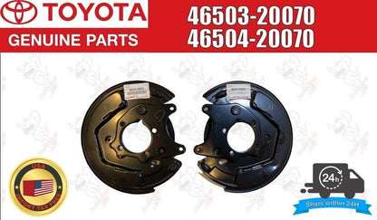 Toyota Corolla Celica Matrix Parking Brake Plate Subassembly LH & RH Set OEM 1