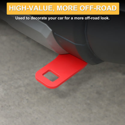 Red Rear Bumper Right Side Tow Hook For Toyota Land Cruiser Prado LC250 2024+ 10