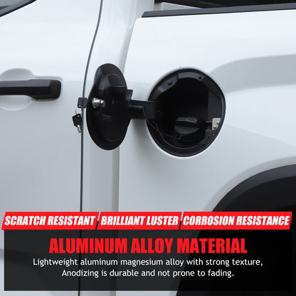 US Flag Alloy Fuel Tank Anti-Theft Lock Cover Gas Cap For Toyota Tundra 22+ US 11