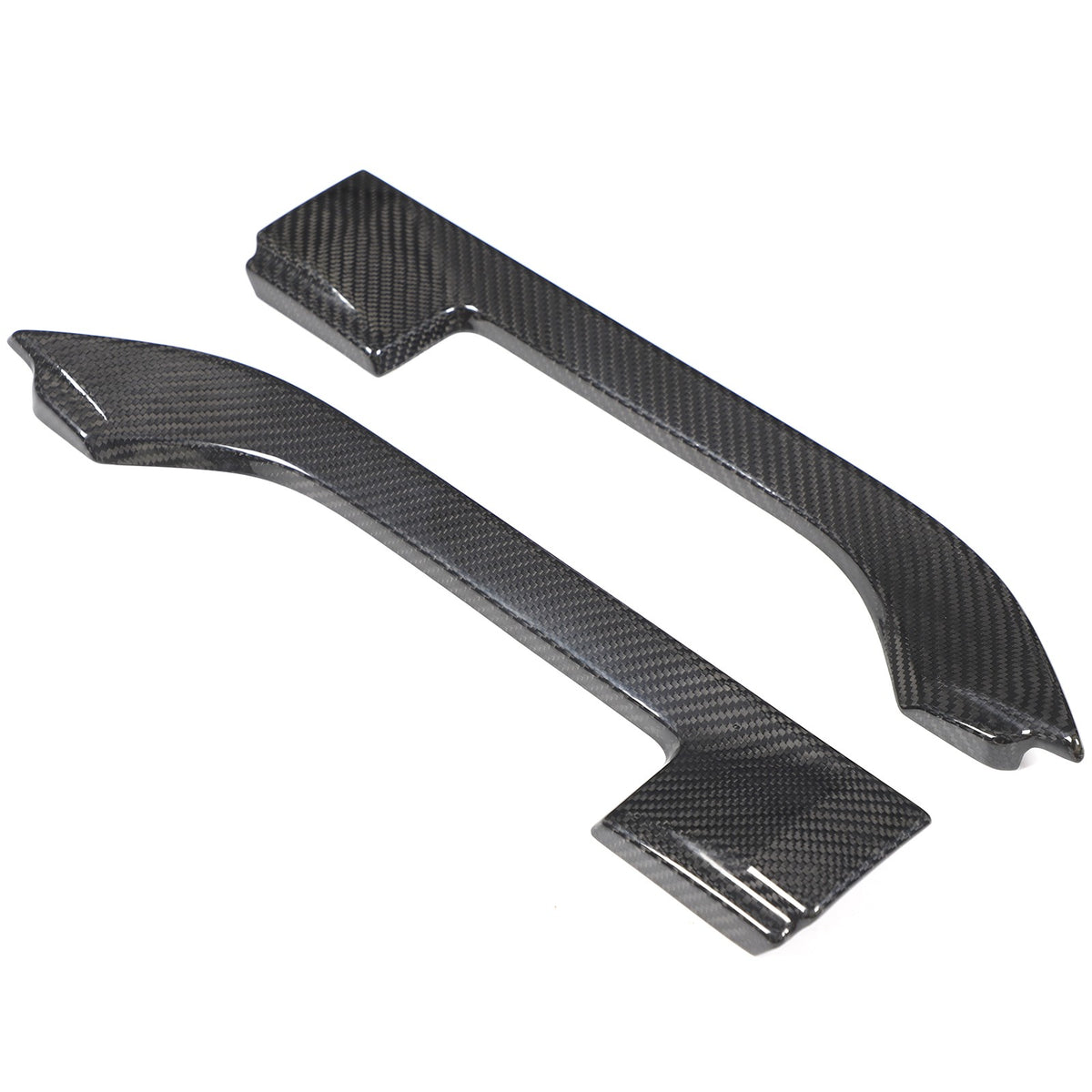 Real Carbon Fiber Fender Air Vent Frame Trim For Jaguar F-TYPE X152 2013-2020 3