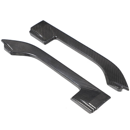 Real Carbon Fiber Fender Air Vent Frame Trim For Jaguar F-TYPE X152 2013-2020 3