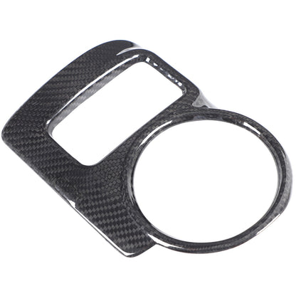 Real Carbon Fiber Center Console Cup Holder Trim For Nissan 370Z Z34 2009-2020 6