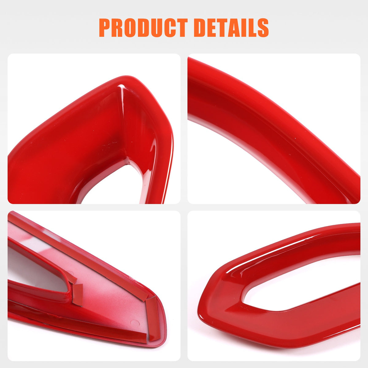 Sport Red ABS Center Console Side Armrest Trim Cover For Nissan Frontier 22+ US 13