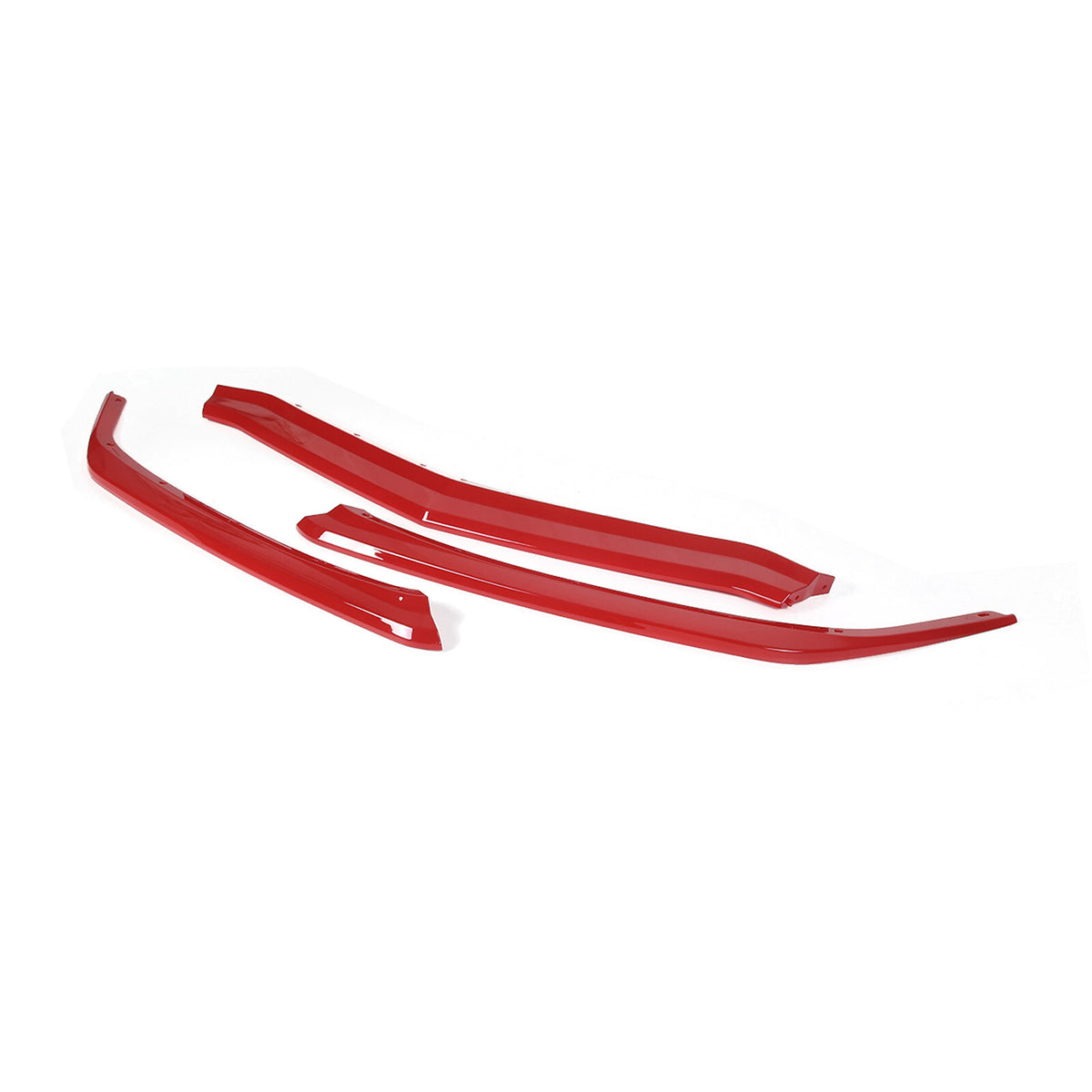 Red Full Interior Set Dash Panel Decor Cover Trim Kit For Corvette C8 2020-25 - Variants 16-20 71