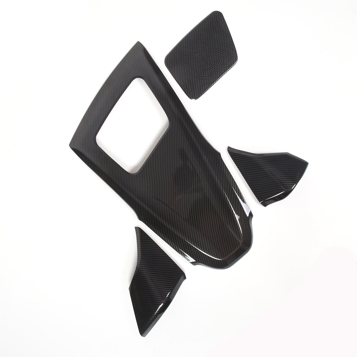 Carbon Fiber ABS Interior Decoration Cover Trim Kit For Corvette C8 2020-2025 - Styles 31-35 30