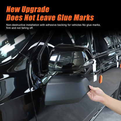 Matte Black Side Rearview Mirror Cover Caps For Cadillac Escalade 2021-2023 US 3