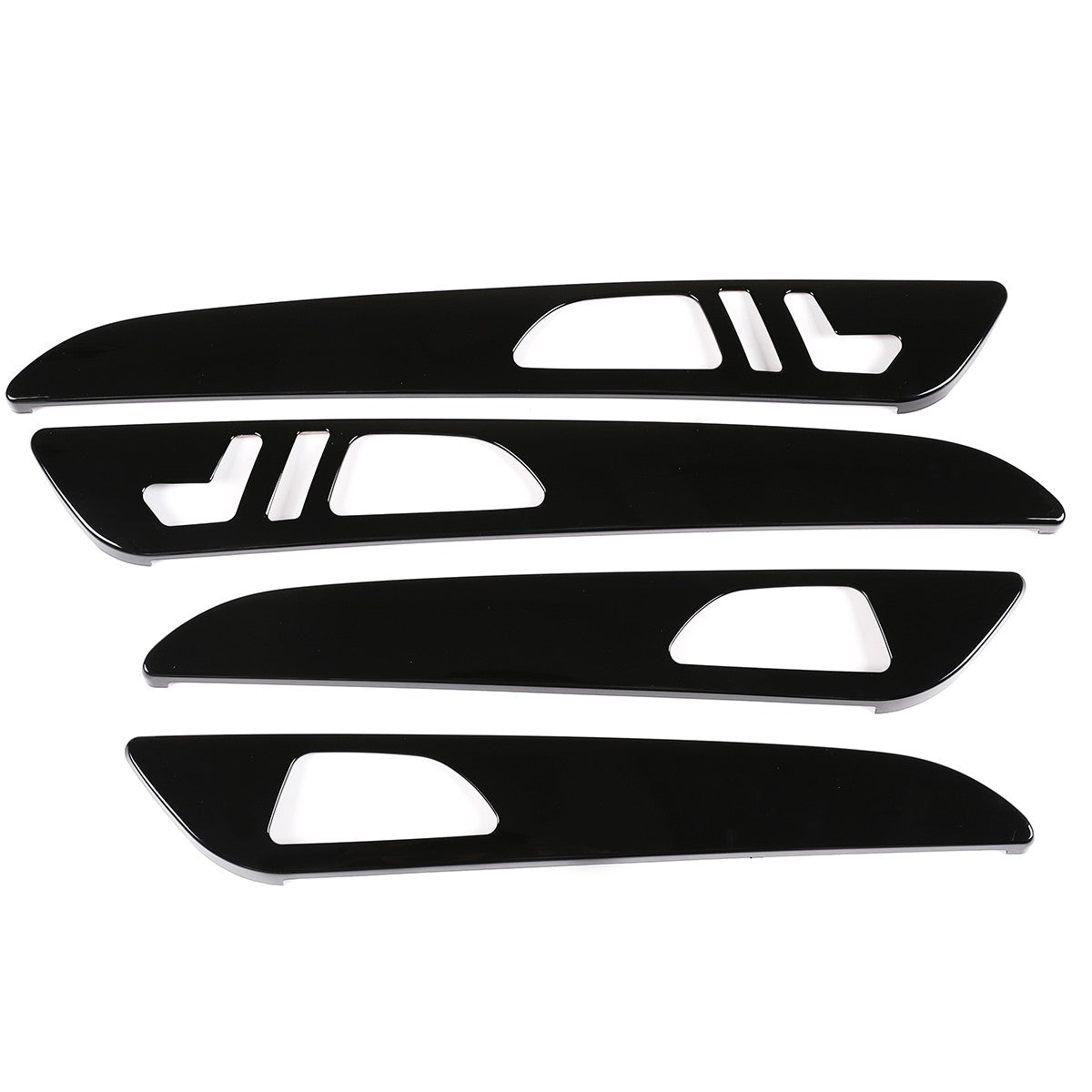 Piano Black Door Panel Trim For Benz ML W166/GLE W166/GLS/X166/GL X164 13-19 US 4