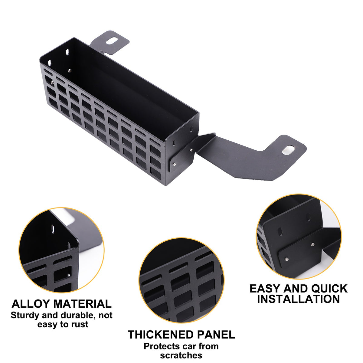 Steel Passenger Seat Under Storage Basket Box For Mitsubishi L200 2019-2023 9