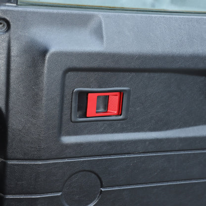 Replacement Red Steel Interior Door Handle For LR Defender L316 2004-2018 12