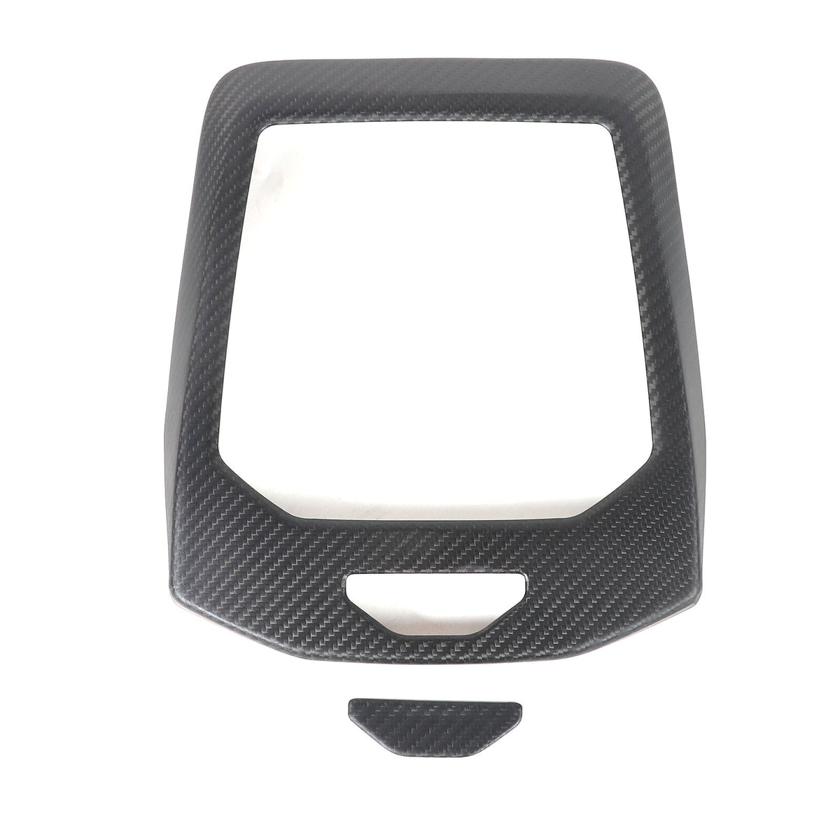 Matte Carbon Fiber Console Gear Panel Trim Cover For BMW 5 Series G60 i5 2024+ 6