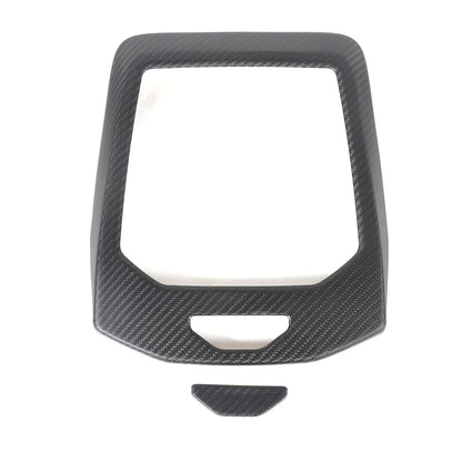 Matte Carbon Fiber Console Gear Panel Trim Cover For BMW 5 Series G60 i5 2024+ 6