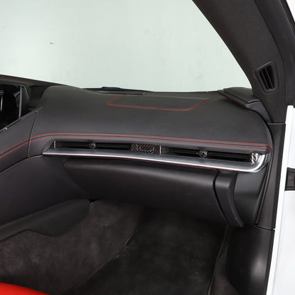 Carbon Fiber ABS Interior Full Decor Cover Trim Kit For Corvette C8 2020-2025 - Styles 26-30 67
