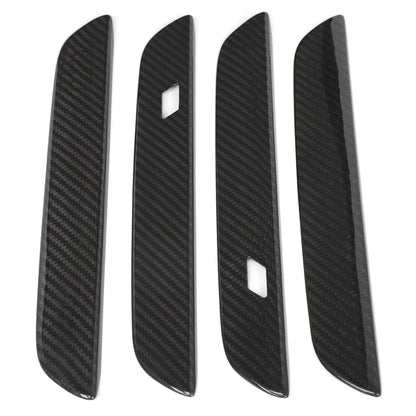 Real Carbon Fiber Outer Door Handle Trim For BMW 4 series G23 430i 440i 2022-23 11