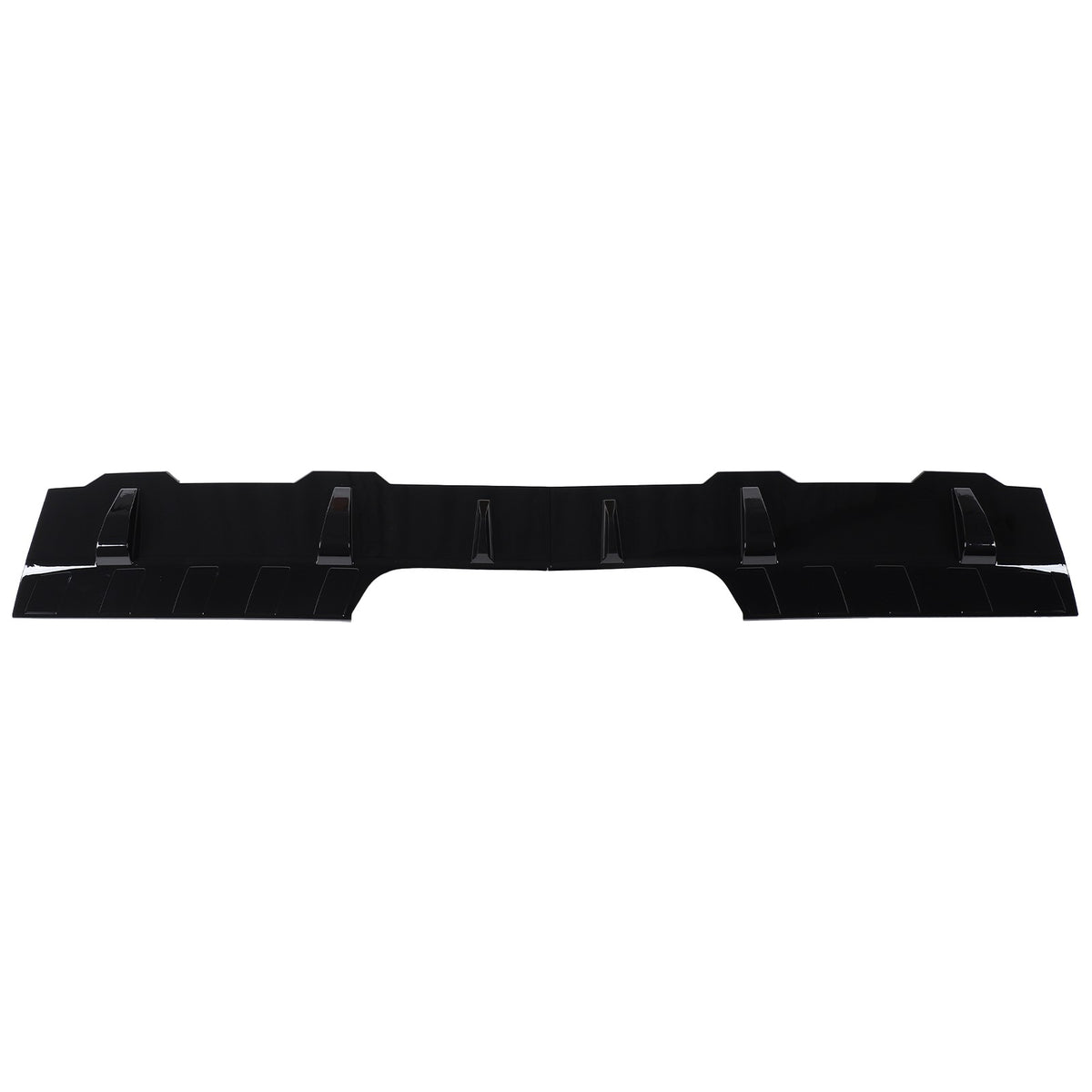 Glossy Piano Black ABS Rear Roof Spoiler Trim For Ford Maverick 2022+ US 4