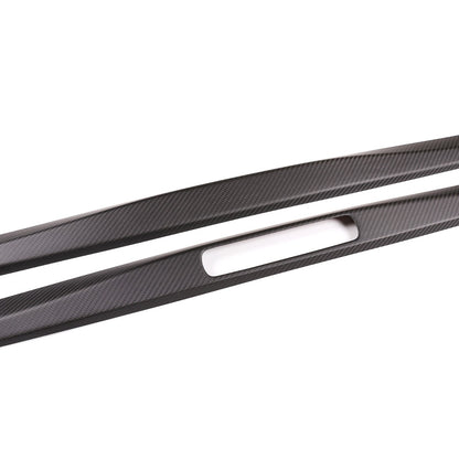 Real Carbon Fiber Inner Door Sill Trim For Porsche 718 982 911 991 2016-2019 US 5
