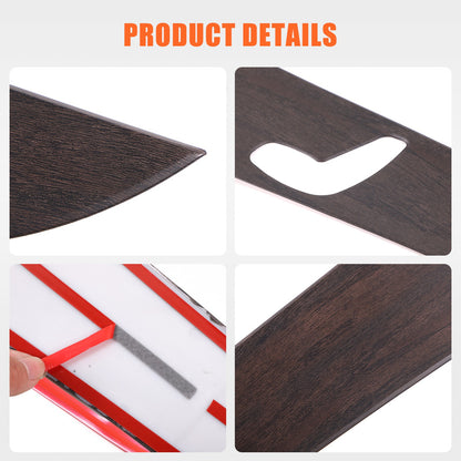 Oak Wood Grain ABS Interior Door Panel Trim For Benz C-Class W205 2015-2021 US 16