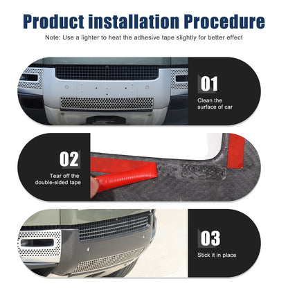 Real Carbon Fiber Front Bumper License Plate Base Trim For LR Defender L663 20+ 6