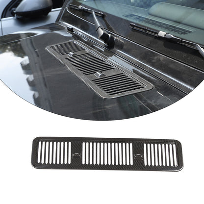 Real Carbon Fiber Hood Engine Air Vent Trim For Benz G W463 G500 G63 19-24 US 2