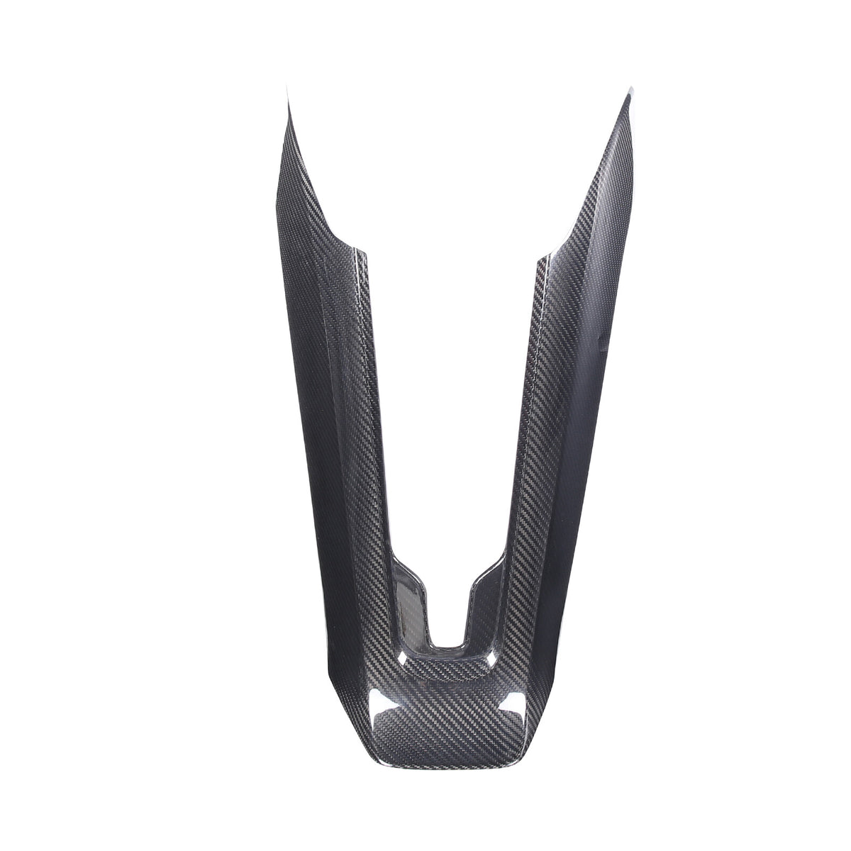 Real Carbon Fiber Waterfall Console Wireless Charger Cover For Corvette C8 20+US 8