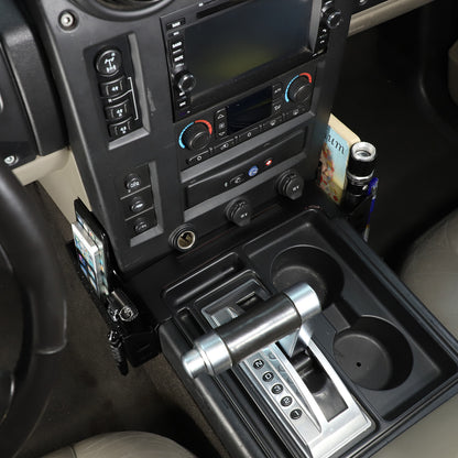 Interior Gear Shift Side Storage Box Two Baskets For Hummer H2 2001-2007 12