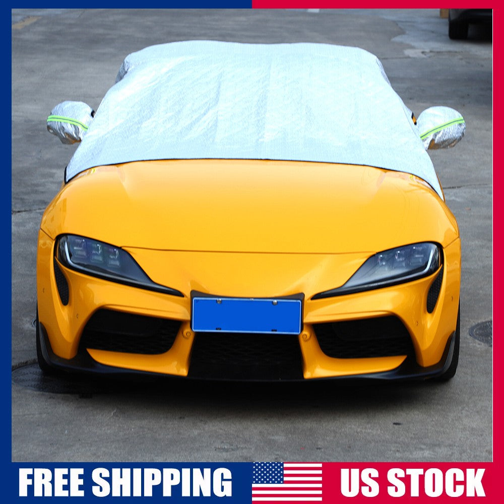 Car Windshield Snow Cover Front Winter Guard Protector For Toyota Supra 19-24 US 1