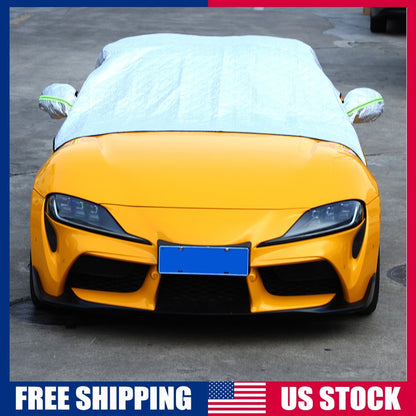 Car Windshield Snow Cover Front Winter Guard Protector For Toyota Supra 19-24 US 1