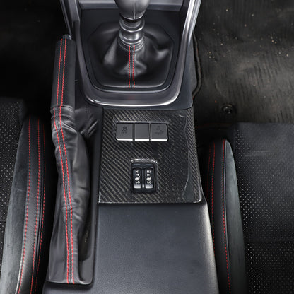 Real Carbon fiber Seat Adjustment Panel Trim for Toyota 86/Subaru BRZ 2022 US 6