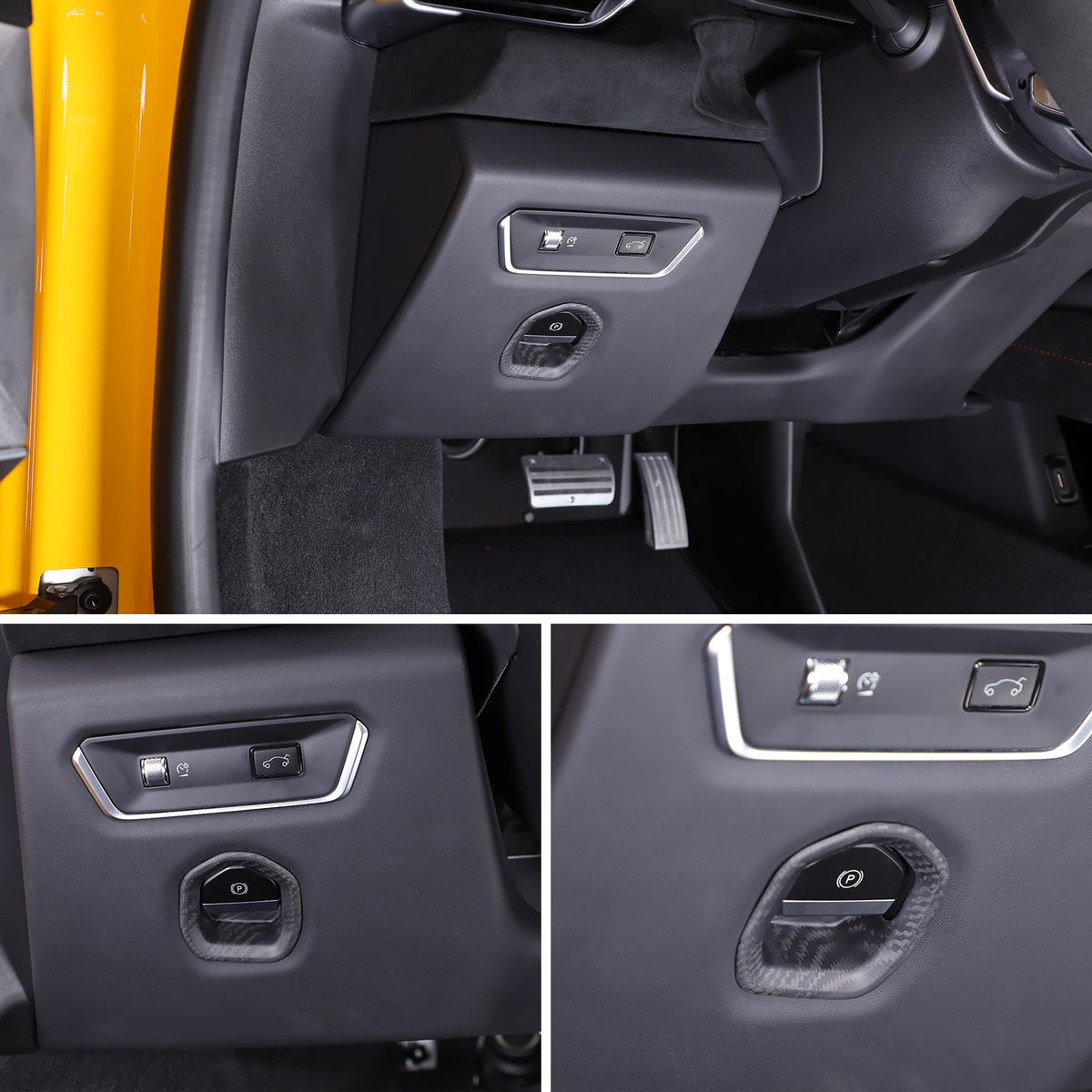 Matte Dry Real Carbon Fiber Full Interior Set Trim Kit For Lotus Emira 2021-25 - Variants 6-10 26