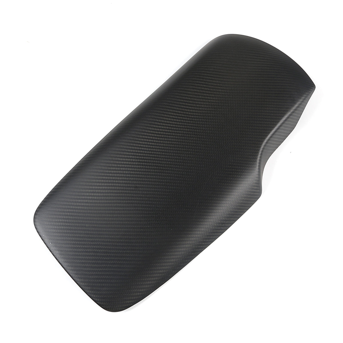 Matte Real Carbon Fiber Center Console Armrest Box Cover For Corvette C6 2005-13 16
