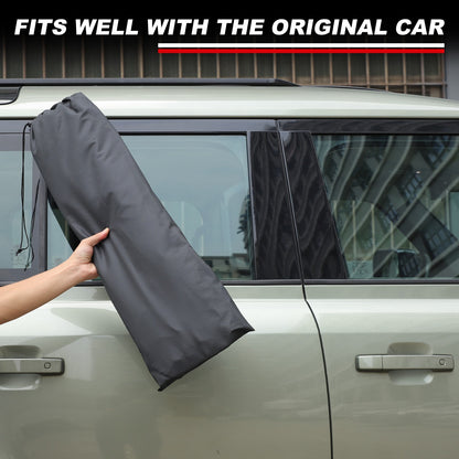 Block Shades Front Car Door Window Cover Sun Protection For LR Defender 2020+ US 7