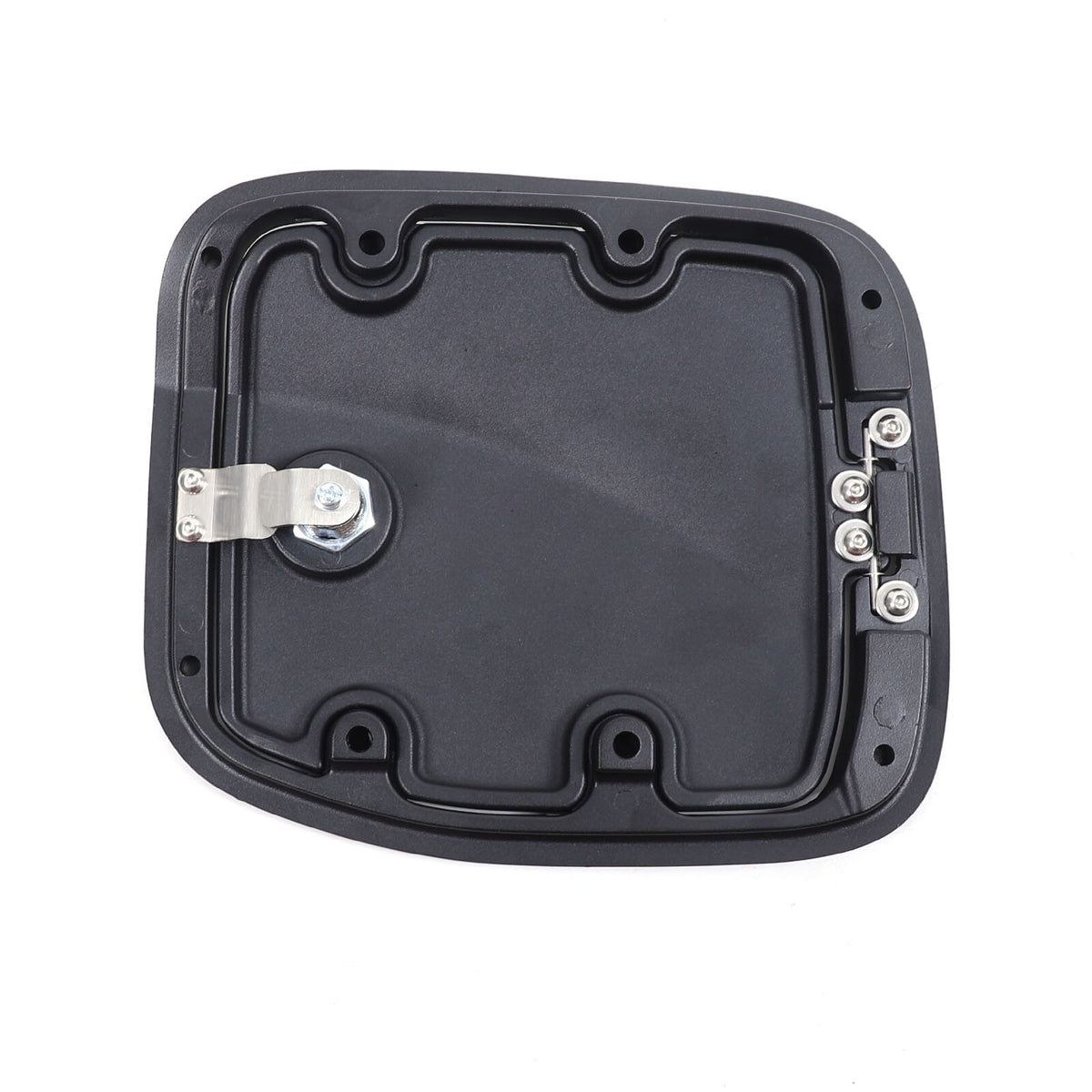US Flag Lock Key Aluminum Gas Fuel Tank Door Cover For Toyota Tacoma 2016-23 US 15