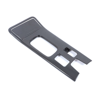 ABS Carbon Center Console Gear Shift Panel Trim For Mitsubishi Outlander 19-22 18