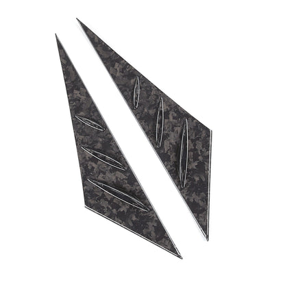 Forged Carbon Fiber Window Triangle A-Pillar Cover Trim For Corvette C6 2005-13 15