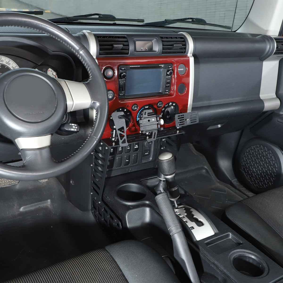 Center Console Molle Panels Digital Device Mount For Toyota FJ Cruiser 07-21 US 11