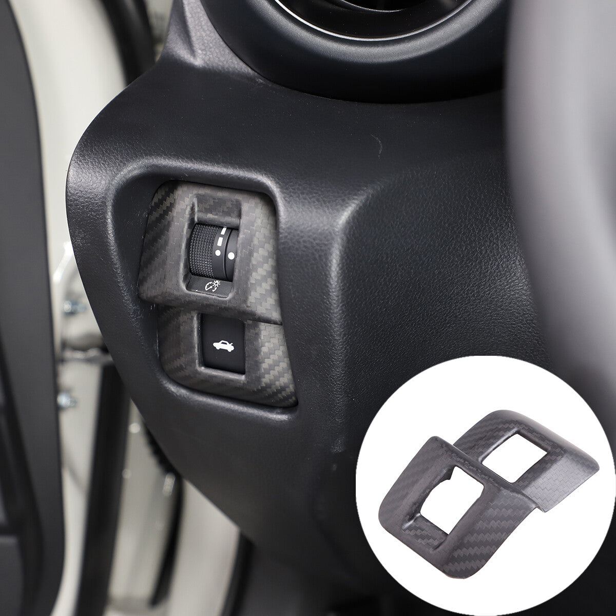 Matte Real Carbon Fiber Interior Center Trim Set For GR86/Subaru BRZ 2022+ 59