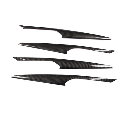 Inner Door Trim For BMW X3 G01 18-24 Carbon Fiber Decorate Panel Strip Cover US 3