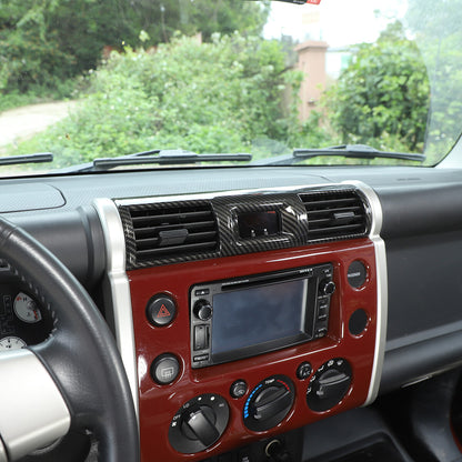 ABS Carbon Fiber Full Interior Center Decoration Trim Kit For FJ Cruiser 2007-21 - Styles 6-10 11
