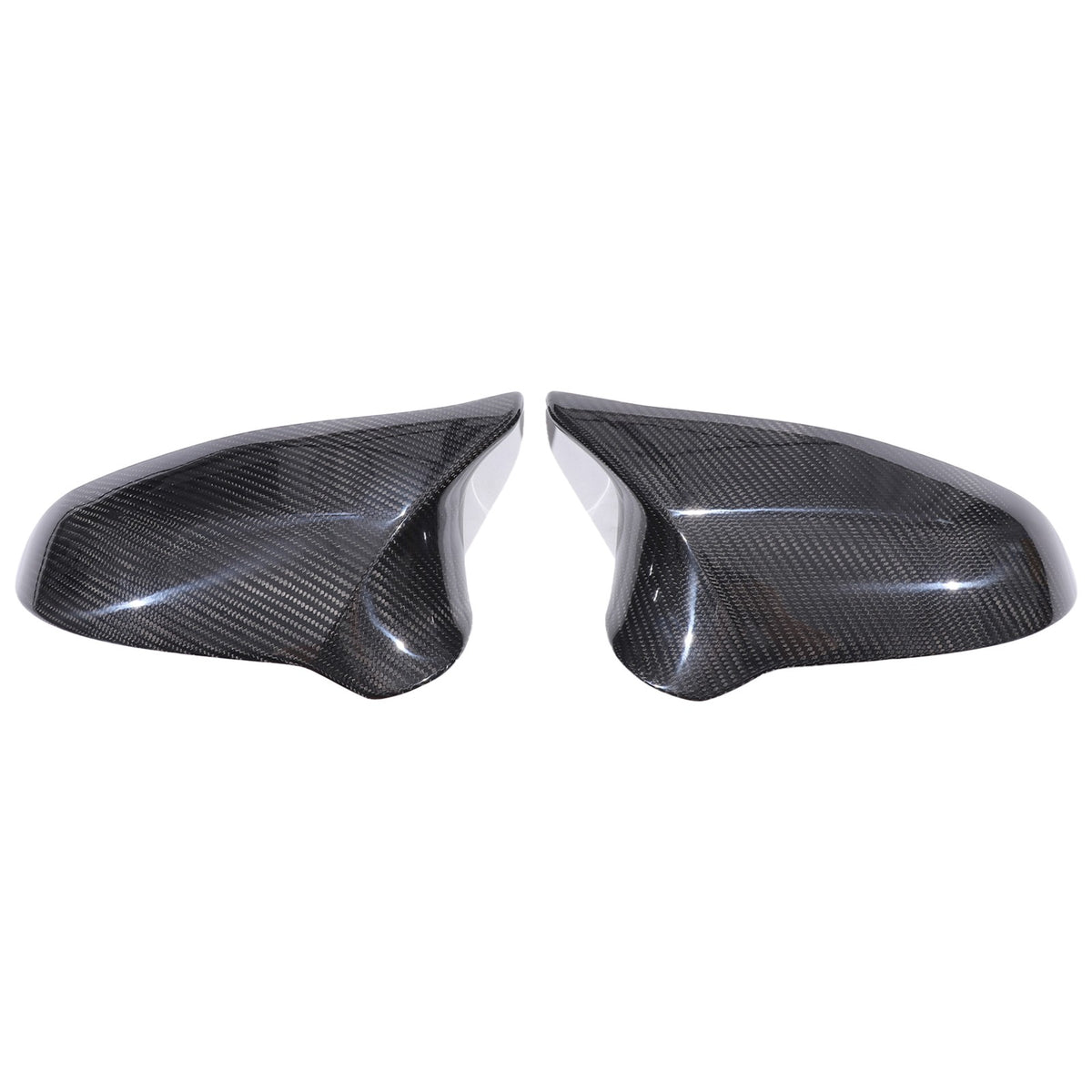 Real Carbon Fiber Side Mirror Cover Trim For BMW M3 F80 M4 F82 2015-2019 6