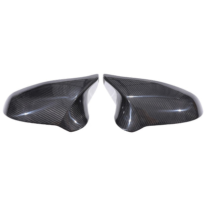 Real Carbon Fiber Side Mirror Cover Trim For BMW M3 F80 M4 F82 2015-2019 6