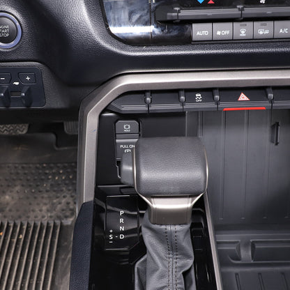 Matte Black ABS Interior Decoration Cover Trim Kit For Toyota Tundra 2022-26 US - Variants 26-29 7