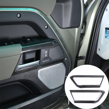 Real Dry Carbon Fiber Full Interior Trim Set For LR Defender 90 110 L663 20-23 115