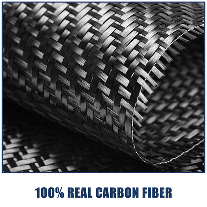 Matte Real Carbon Fiber Side Door Handle Covers For Tesla Model S Plaid 2014+ US 14