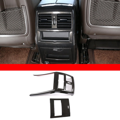Carbon ABS Rear Air Vent Trim For Mercedes-Benz GLE GLS ML GL W166 X166 13-19 7